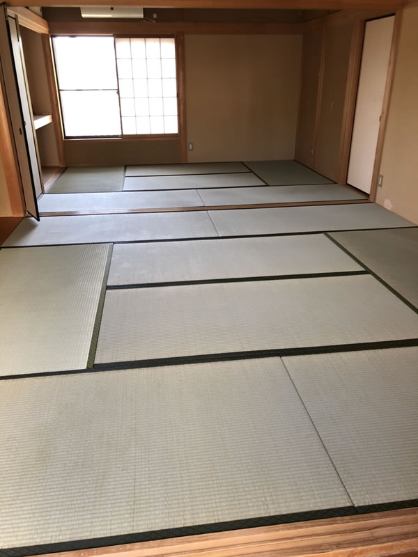 稲沢市のお客様畳の張替え写真
