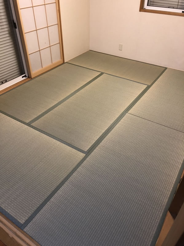 清須市のお客様畳の張替え写真