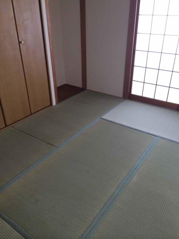 名古屋市名東区のお客様畳の張替え写真