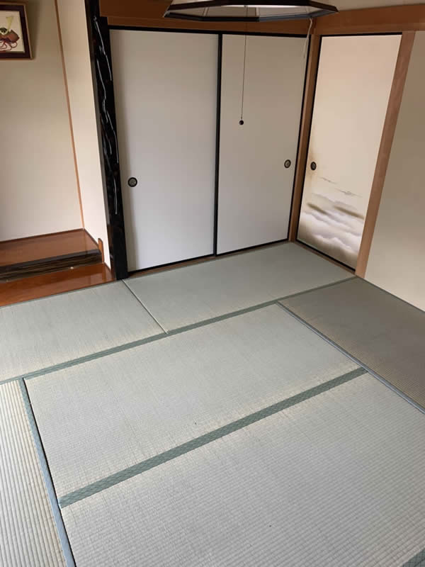 名古屋市瑞穂区のお客様畳の張替え写真