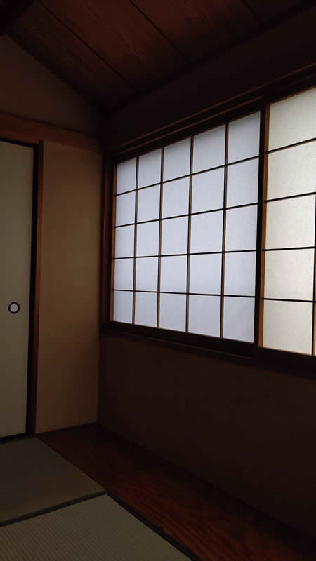 名古屋市中区のお客様障子の張替え写真