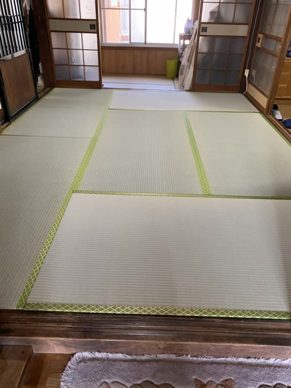 名古屋市中村区のお客様畳の張替え写真