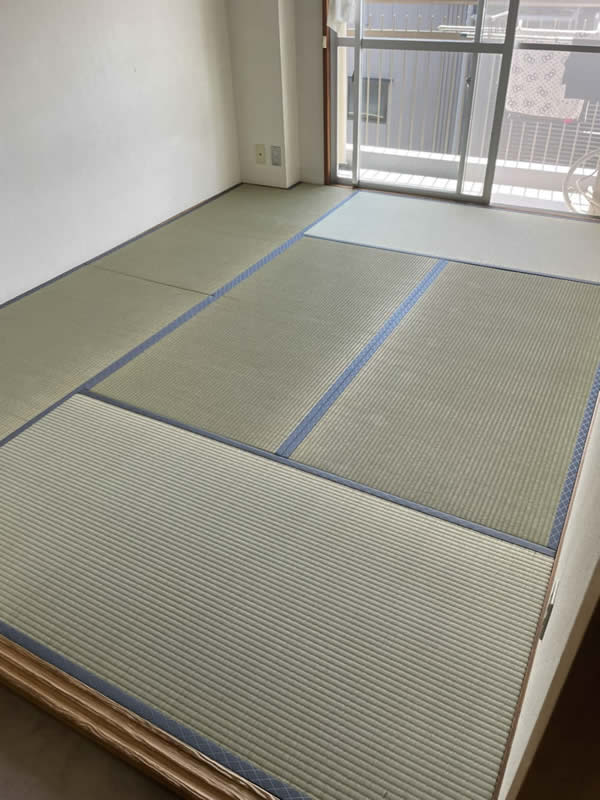 名古屋市西区のお客様畳の張替え写真