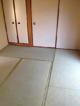 名古屋市天白区のお客様畳の張替え写真