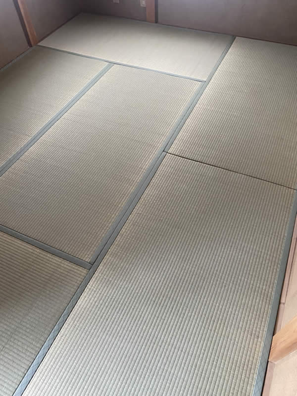 名古屋市千種区のお客様畳の張替え写真