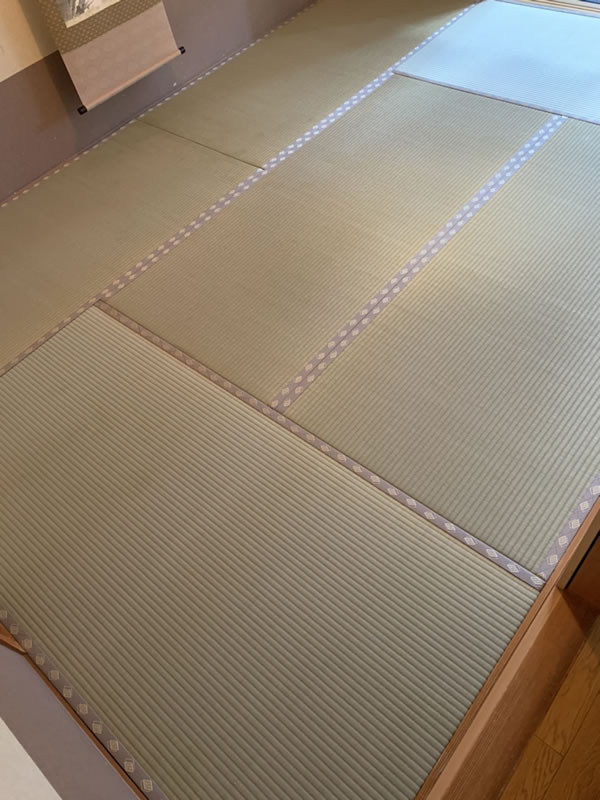 岡崎市のお客様畳の張替え写真