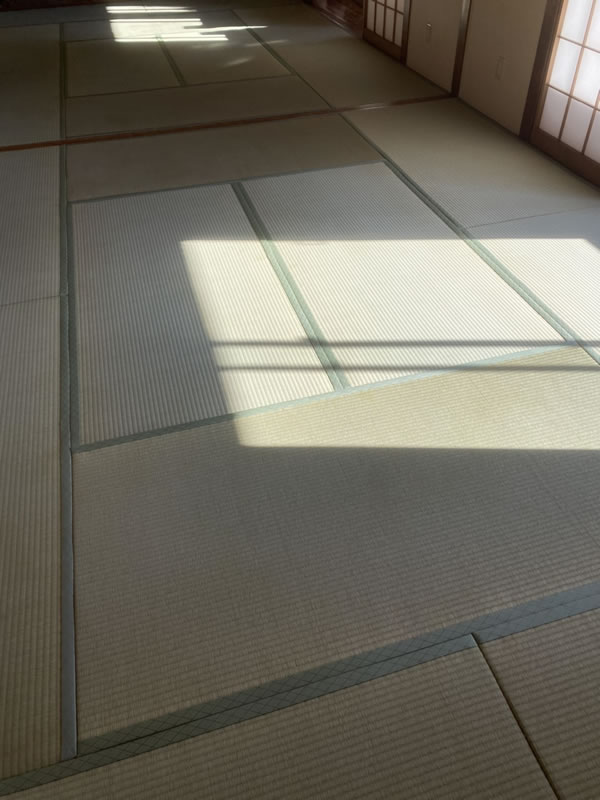 知多市のお客様畳の張替え写真