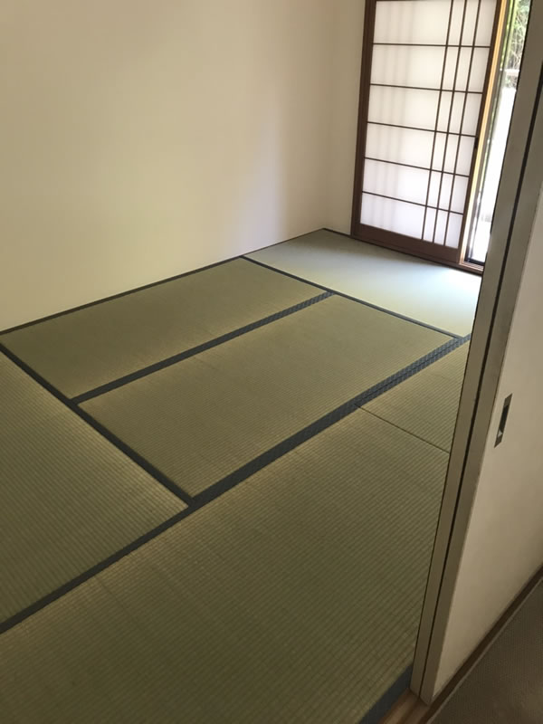津島市のお客様畳の張替え写真