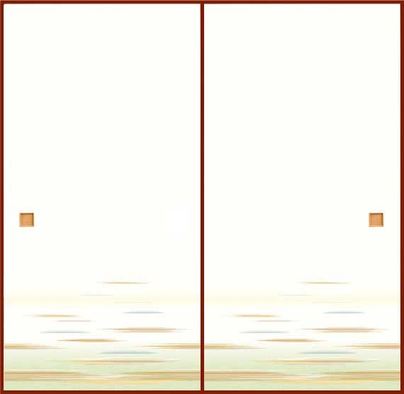 ながしま903襖紙の画像