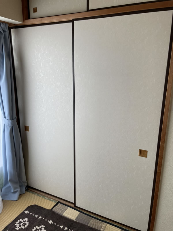 郡上市のお客様襖の張替え写真
