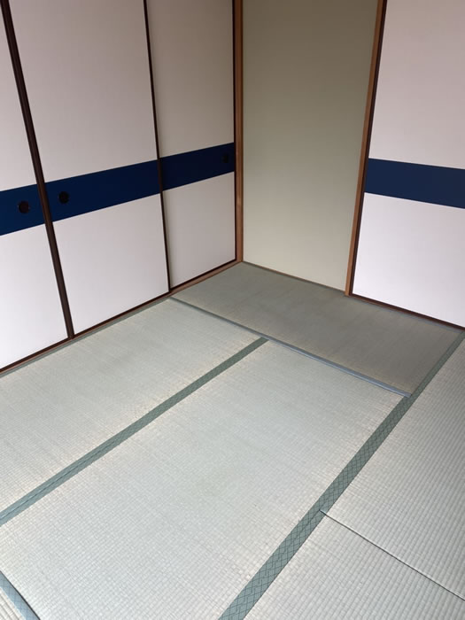 藤岡市のお客様畳の張替え写真