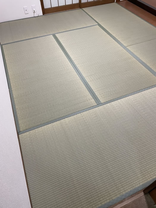 伊勢崎市のお客様畳の張替え写真