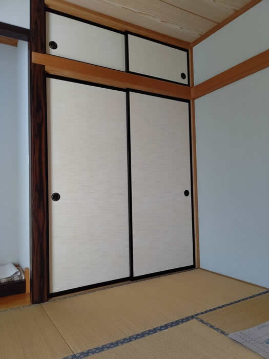 神崎郡のお客様襖の張替え写真