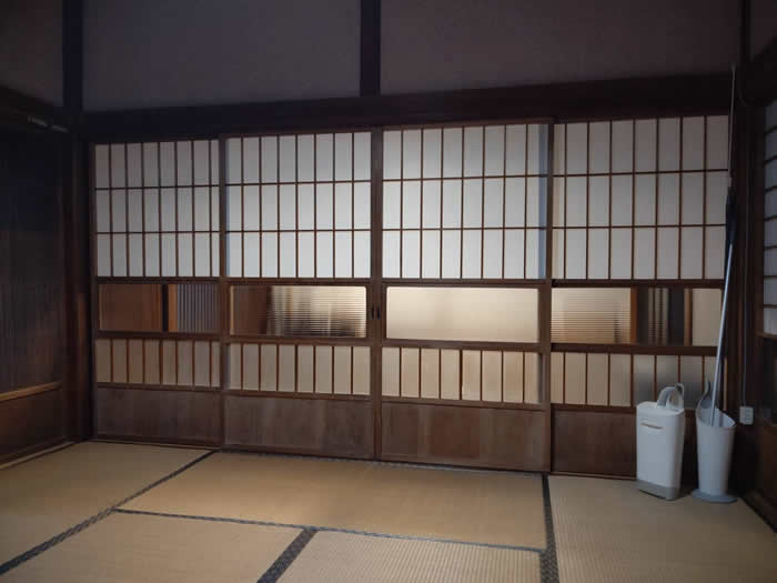 神崎郡のお客様障子の張替え写真