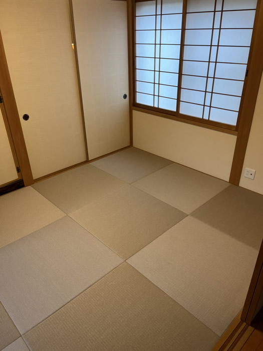 川辺郡猪名川町のお客様網戸の張替え写真