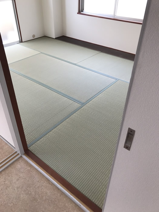 神戸市灘区のお客様畳の張替え写真