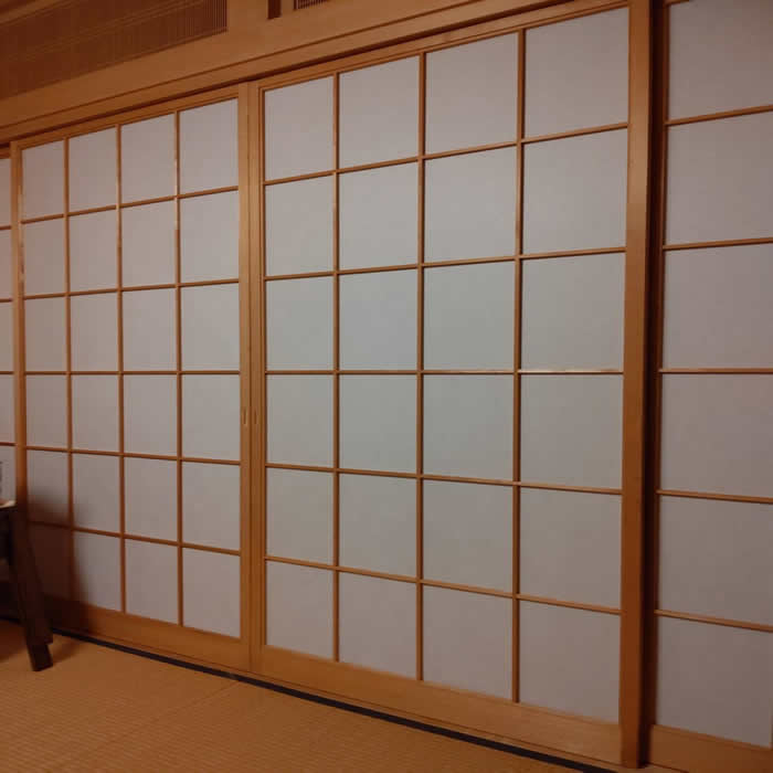 神戸市須磨区のお客様障子の張替え写真