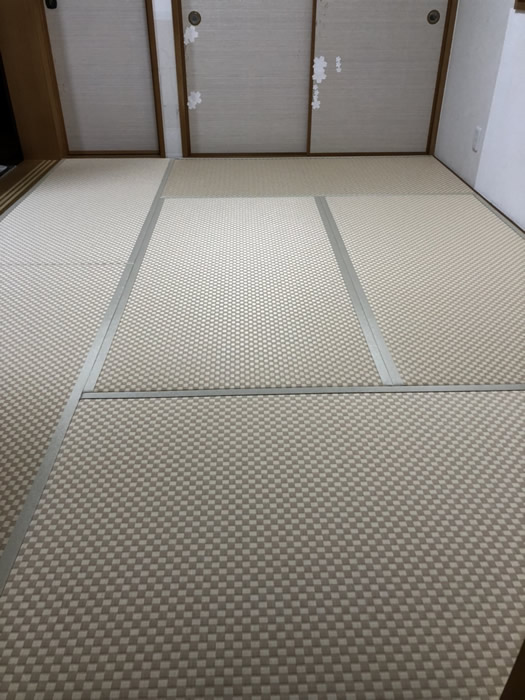 神戸市垂水区のお客様畳の張替え写真