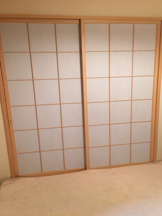 神戸市中央区のお客様障子の張替え写真