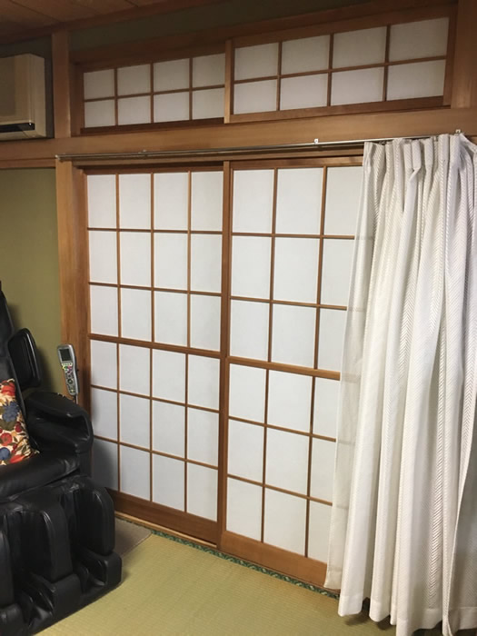 神戸市中央区のお客様障子の張替え写真
