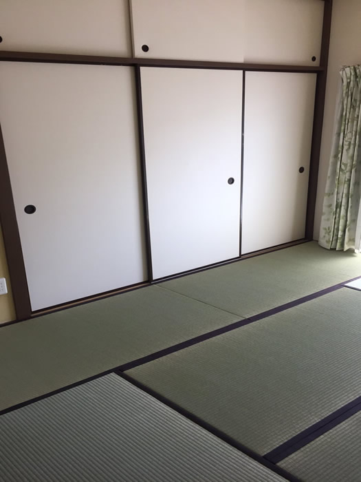 神戸市中央区のお客様畳の張替え写真