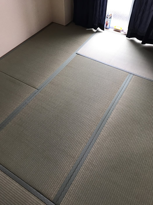 宝塚市のお客様畳の張替え写真