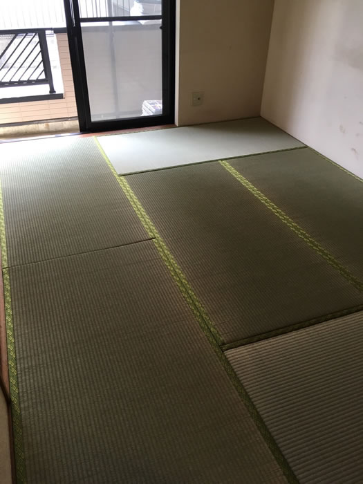 綾部市のお客様畳の張替え写真