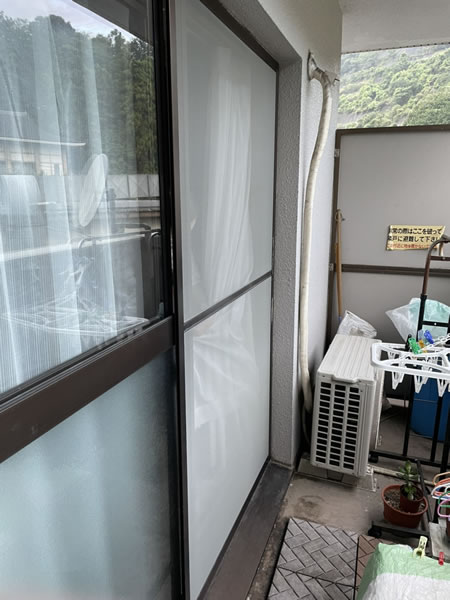 京都市東山区のお客様網戸の張替え写真4