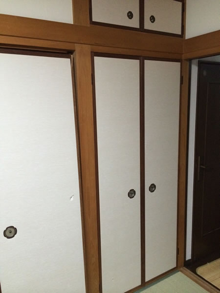 京都市東山区のお客様襖の張替え写真11