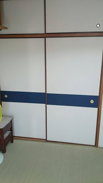 京都市東山区のお客様襖の張替え写真4