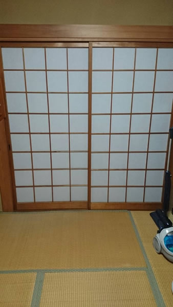 京都市東山区のお客様障子の張替え写真4