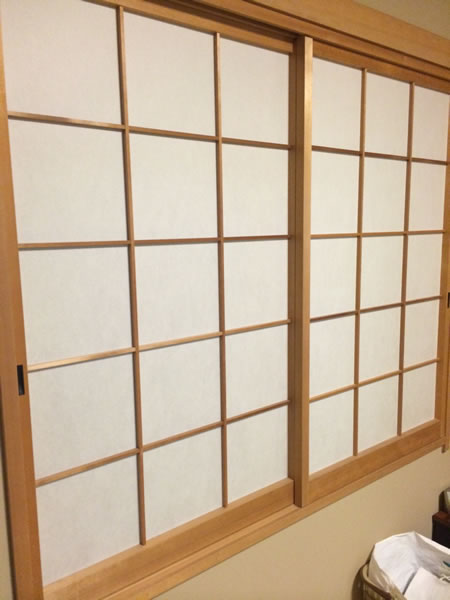 京都市東山区のお客様障子の張替え写真7
