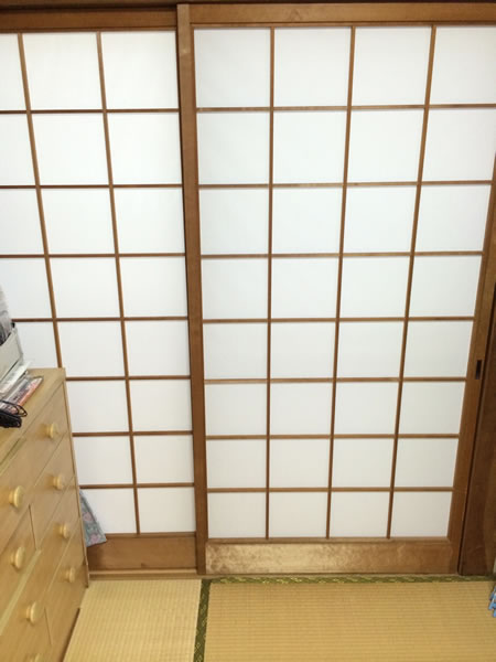 京都市東山区のお客様障子の張替え写真9