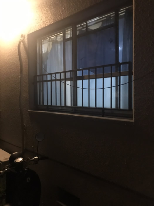 京都市右京区のお客様網戸の張替え写真