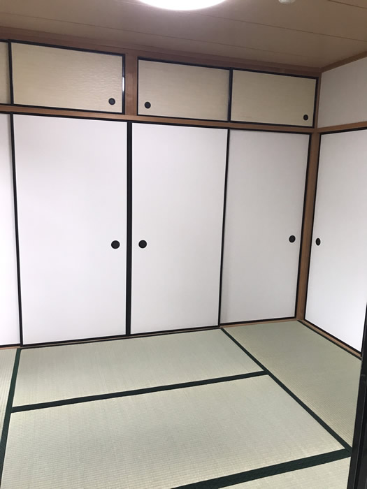 京都市右京区のお客様畳の張替え写真