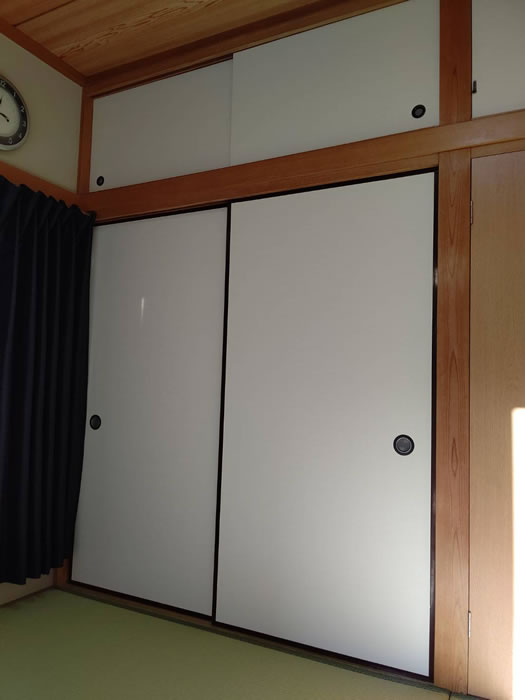 向日市のお客様襖の張替え写真