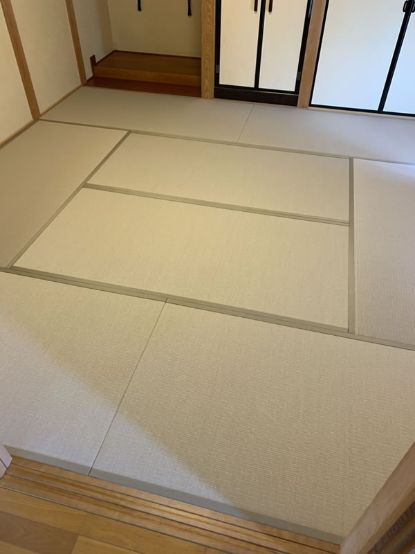 松阪市のお客様畳の張替え写真