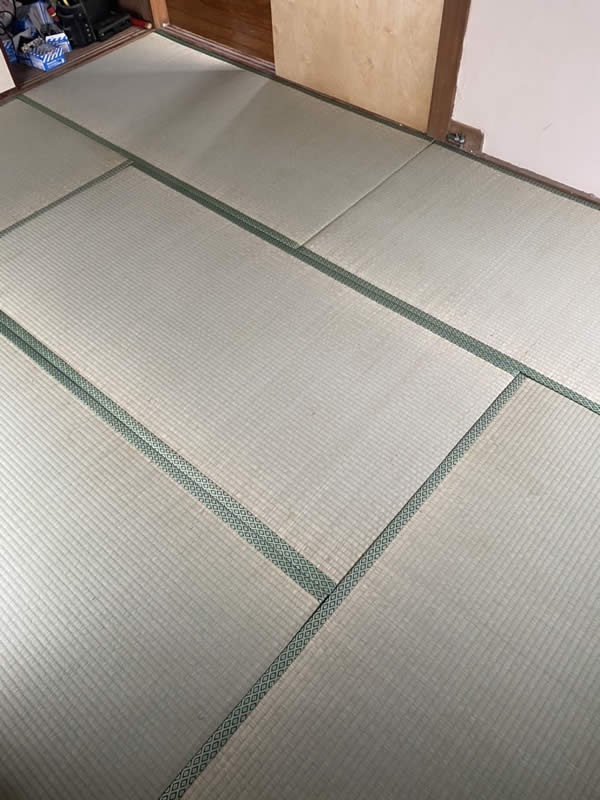 沼津市のお客様畳の張替え写真