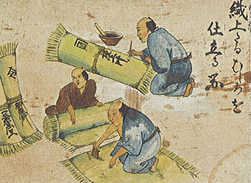 江戸時代の畳屋
