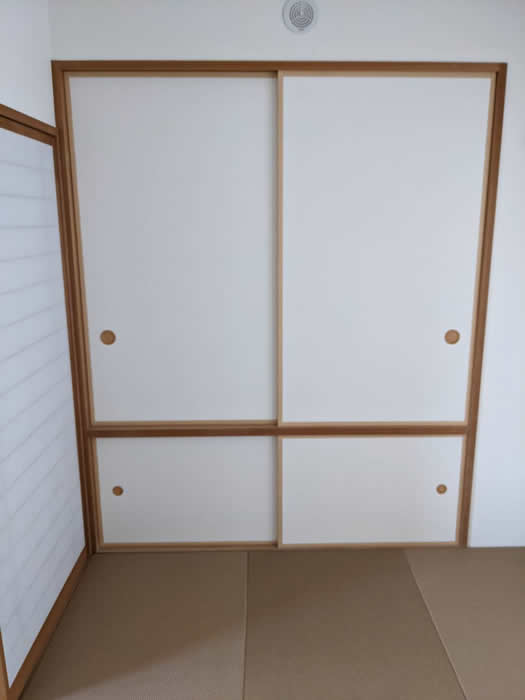 佐野市のお客様襖の張替え写真