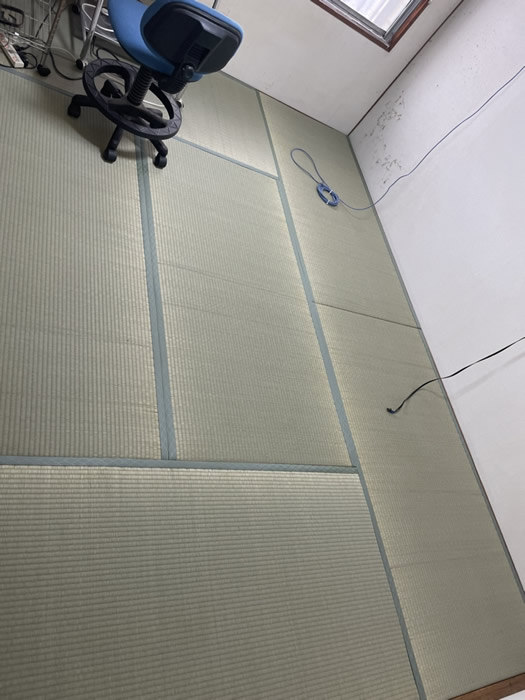 佐野市のお客様網戸の張替え写真