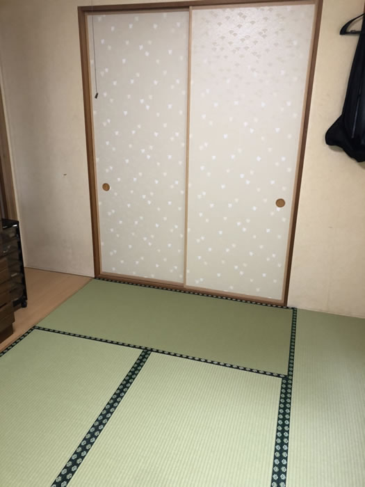 甲府市のお客様襖の張替え写真