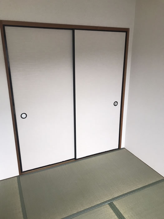 甲府市のお客様襖の張替え写真