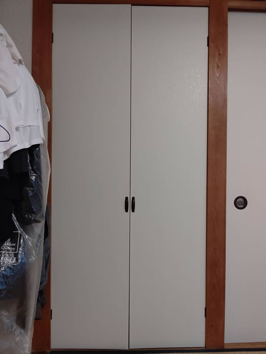 甲州市のお客様襖の張替え写真