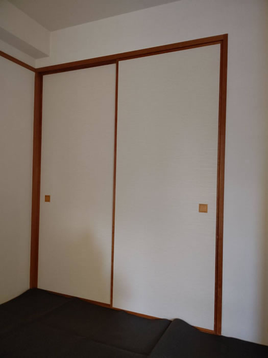 大月市のお客様襖の張替え写真