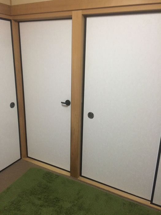 上野原市のお客様襖の張替え写真