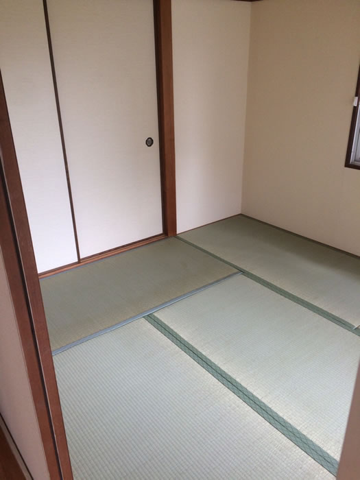 上野原市のお客様畳の張替え写真