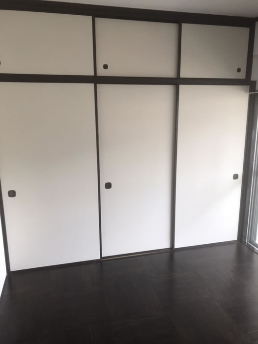 山梨市のお客様襖の張替え写真